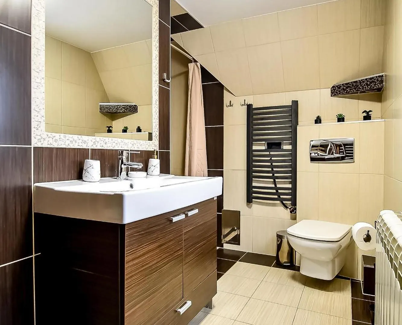 Apart4Sleepers Dwupoziomowy Apartament Wichrowe Wzgorze ザコパネ